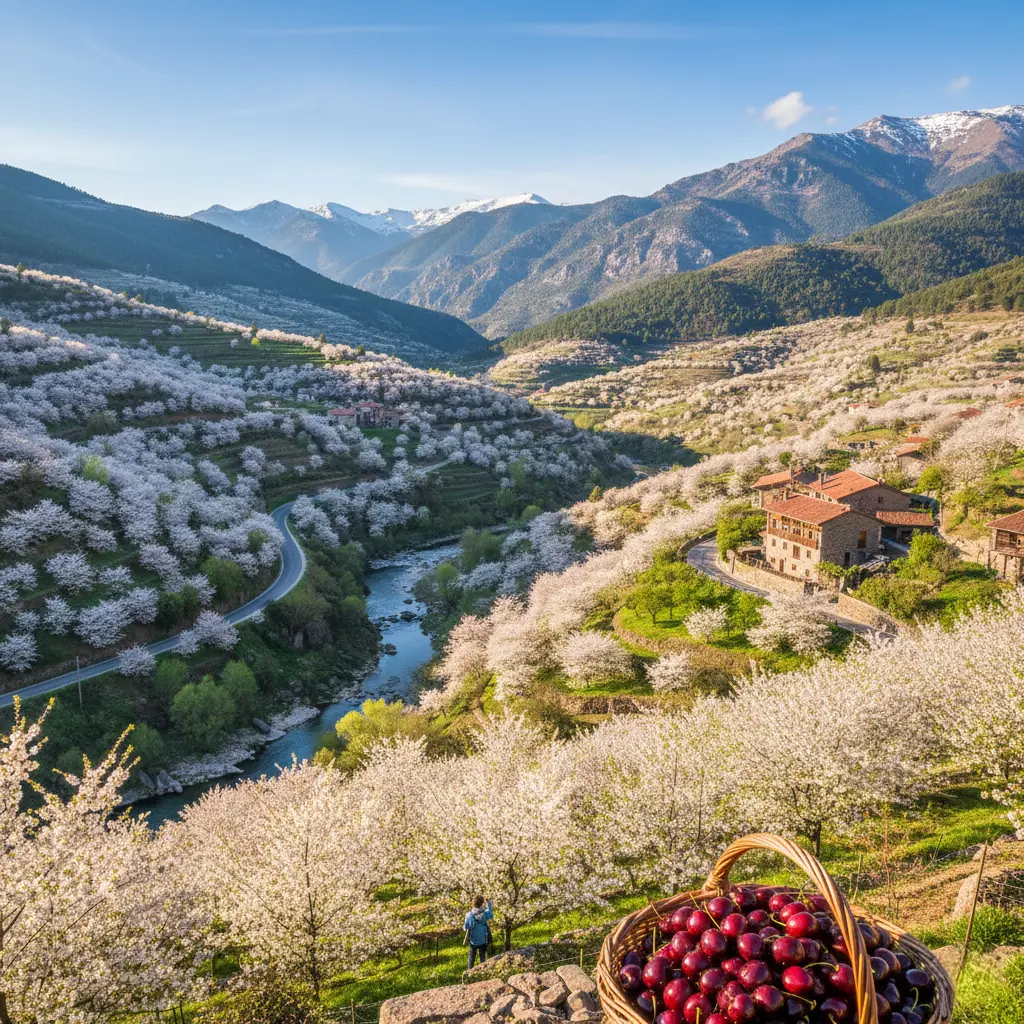 El Valle del Jerte: El Jardín de Agua y Flores de España