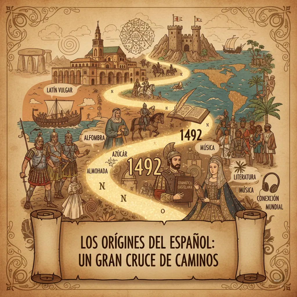 Los Orígenes del Español: Un Gran Cruce de Caminos